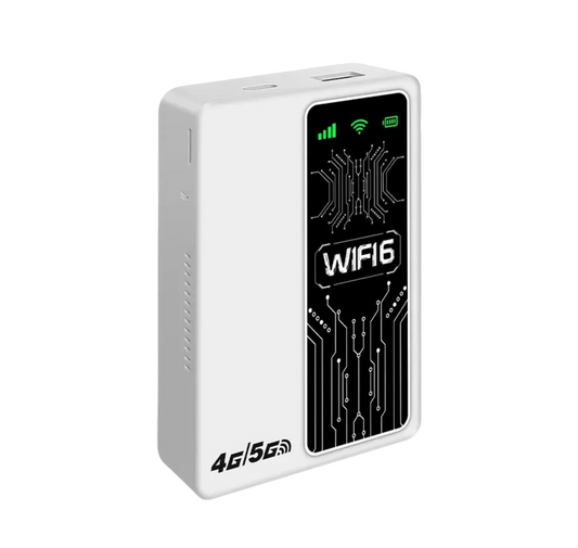 M20 4G LTE MiFi Pocket WiFi - 10H Long Battery Life, Dual-Band & Multi-Country Network Compatibility
