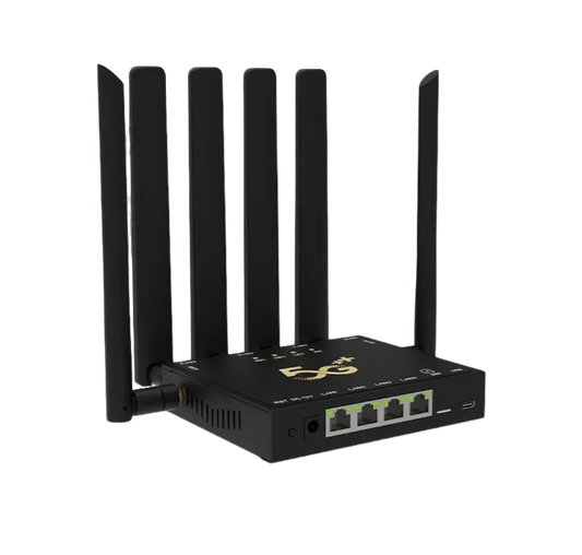 NR800 5G NR WiFi 6 Router - Ultra-Fast Gigabit Speed, Dual-WAN Auto-Failover & Multi-Carrier Compatibility