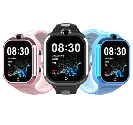 DF97 Kids 4G Smart Watch - Real-Time GPS Path Tracking, HD Touchscreen, Multi-Language & Family Share