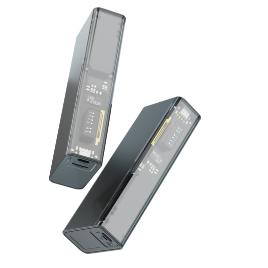 M27 4G Portable MiFi with 8000mAh Power Bank - Dual-Band WiFi, Fast Charging & Global Roaming Support